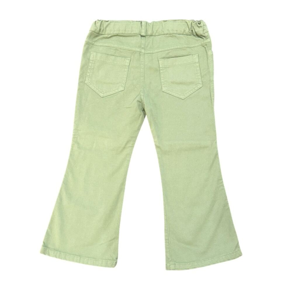 J.O. Milano Casual Flare Pants - Sage Green 3T - Picture 3 of 4